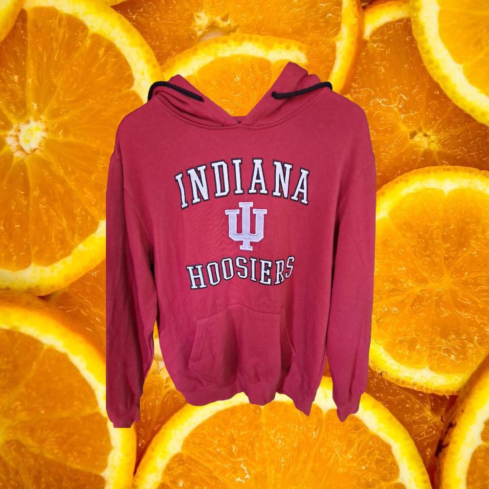 Colosseum Indiana Hoosiers Red Sweatshirt Size Medium